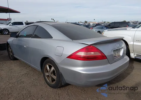 2003 Honda Accord 2.4 Ex z USA, uszkodzony, nr VIN 1HGCM726X3A002107